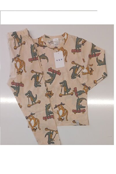 GES MEDİKAL Set de pijamale pentru băiat cu imprimeu