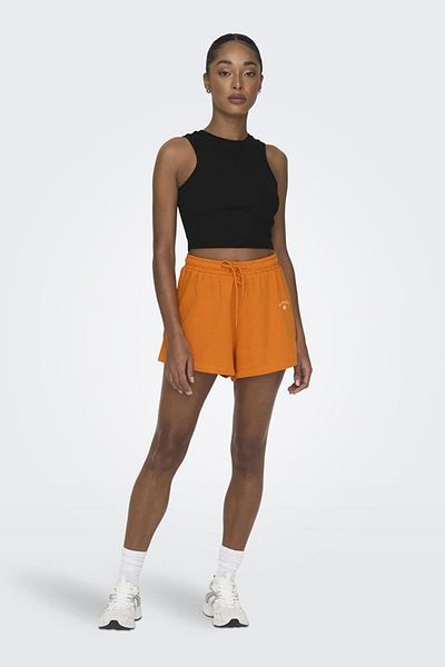 ONLY Onlvilma S/L Cropped Tank Top Jrs Noos 15282771 Black