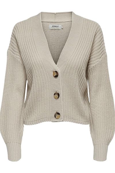 ONLY Onlcarol Nice L/S Cardigan Knt Noos 15211521   Cream