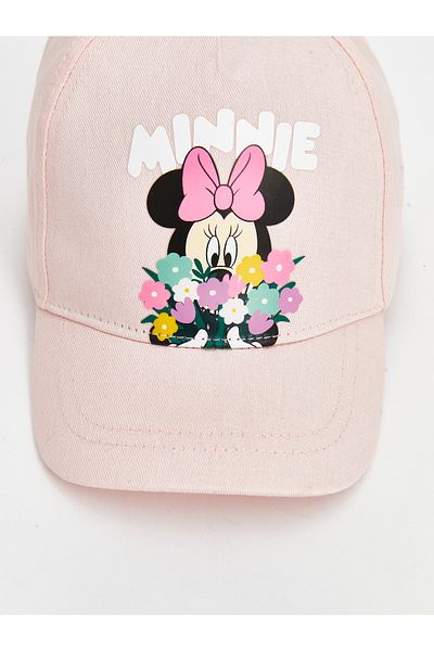 LC Waikiki Minnie Mouse Printed Baby Girl Cap Hat