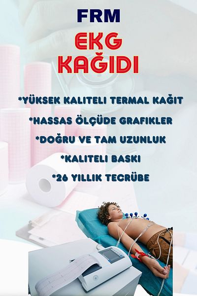 FRM Thermal Ecg Paper - 50Mmx30M, 10 Pcs, Biocare Medwelt Kohden Firstmed Plusmed Compatible