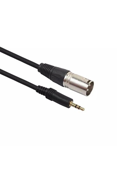 Mykablo 3 Pin Xlr Erkek To 3.5 Mm Stereo Erkek Kablo 3 Metre