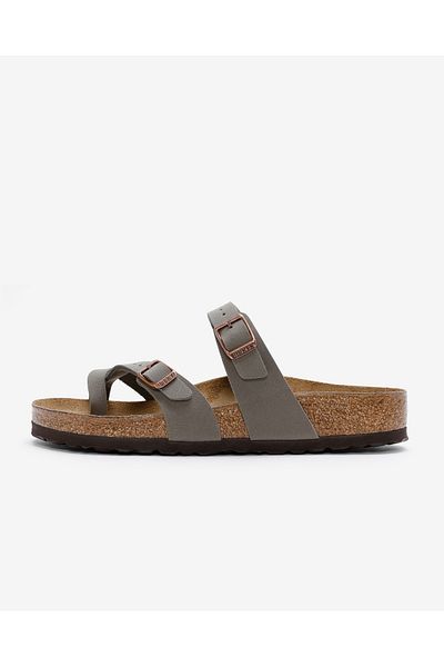 Birkenstock Mayari Bfbc Women's Gray Slippers -071071-20316 Model