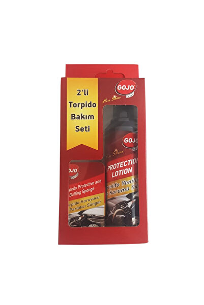 Gojo Araç Bakım Seti (TEMİZLİK SÜNGERİ TORPİDO SÜTÜ)