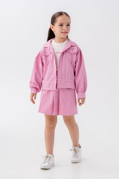 HAUSEkids 6-9 Years Old Cotto Mona Girl's 3-Piece Set - Pink