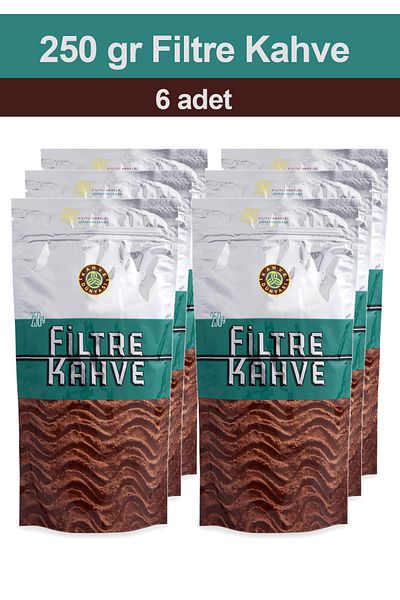 Kahve Dünyası Filter Coffee 250 Gr6 Pieces