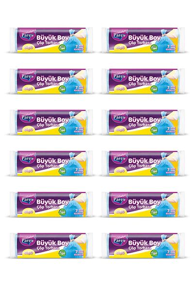 Parex Strong Garbage Bag Large Size 12 Pack