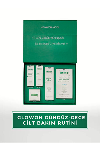 GLOWON GÜNDÜZ - GECE CİLT BAKIM RUTİNİ