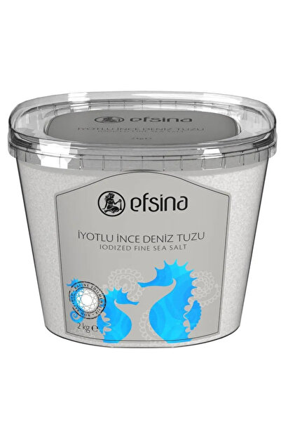 Efsina 2 Kg Iyotlu Ince Deniz Tuzu