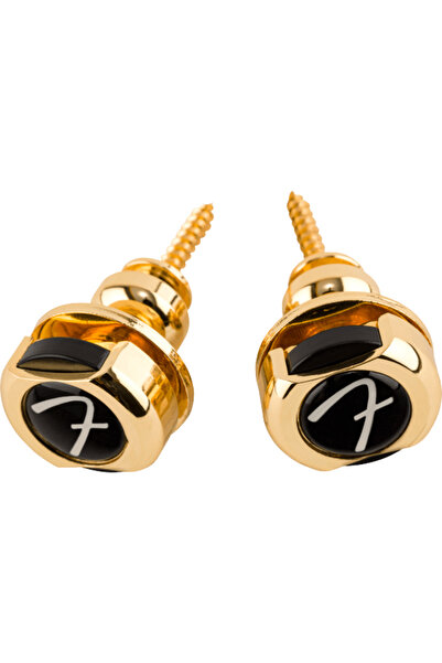 FENDER Infinity Strap Locks Gold (2) Askı Kilidi