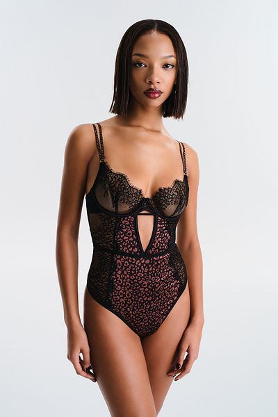 Penti Lyssa Black Bodysuit – Privee-Kollektion