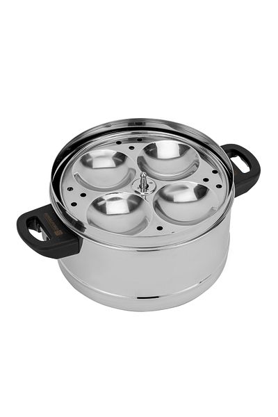 ROYALFORD Stainless Steel Idly Cooker 4L