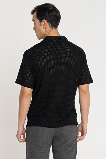 Jack & Jones Men's Jersey - Short Sleeve, Solid Color Shirt