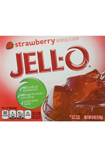 jell-o Strawberry 170 Gr.