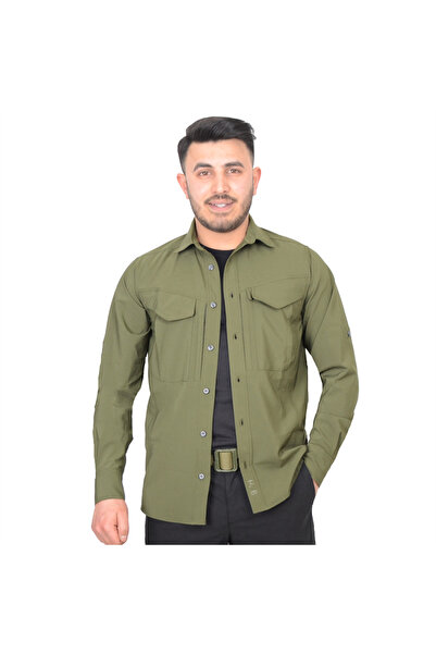 Nuna-Tech Echo Haki Tactical Erkek Gömlek