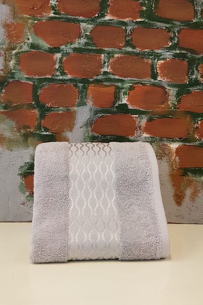Özdilek Elissa Towel 10 Pieces - Pink White Gray Stone Cream