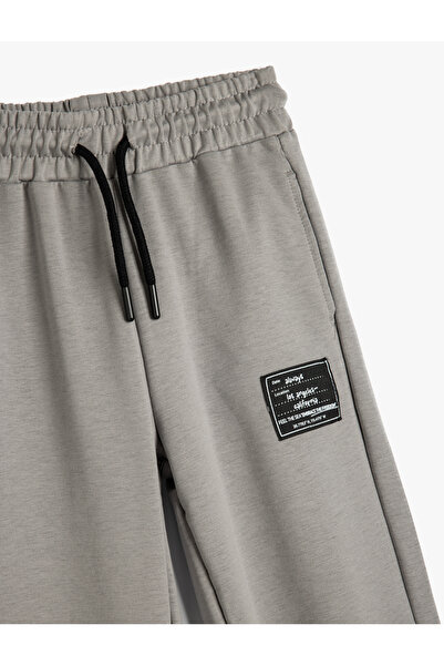 Koton Pamuklu Fermuar Detaylı Jogger Eşofman Altı