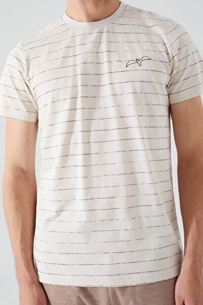 Arnetta Seagull Beige Ανδρικό κοστούμι βερμούδας