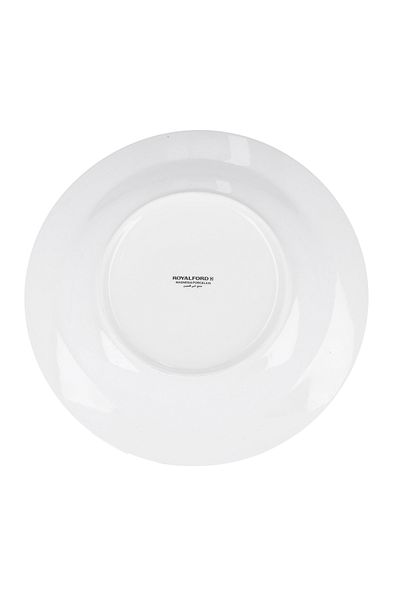 ROYALFORD RF8761 8" Porcelain Round Deep Plate