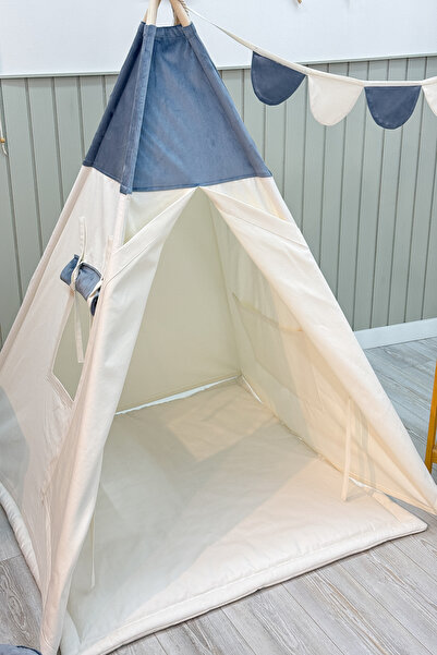 Miniden Mavi Çocuk Oyun Çadırı