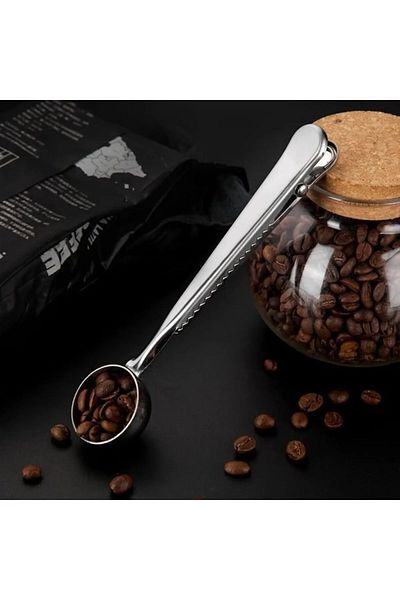 HUBBYCHEF Coffee Sugar Spoon / Coffee Spoon with Stainless Latch