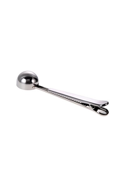 HUBBYCHEF Kahve Şeker Kaşığı / Paslanmaz Mandallı Kahve Kaşığı