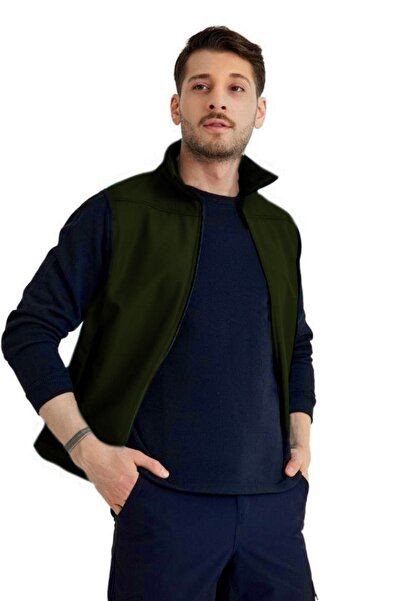 Şensel Софтшелл жилет, хакі 118e2225 Suitici-вітрозахисний