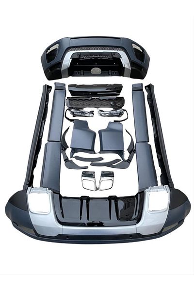 OLED GARAJ مجموعة الجسم R-Dynamic Facelift لعام 2016+ لعام 2012-2015 متوافقة مع Range Rover Evogue
