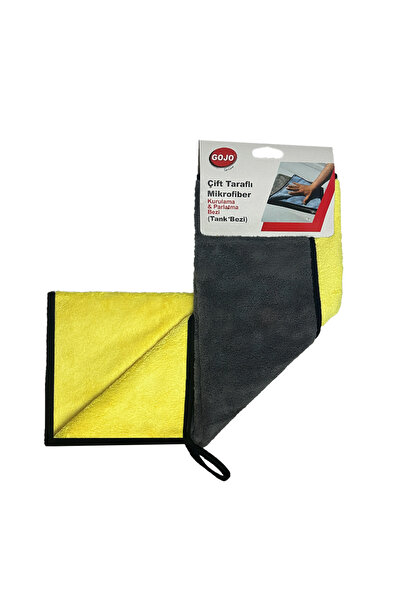 Gojo Çift Taraflı Mikrofiber Kurul.ve Parlatma (TANK) Bezi 50x70 Cm