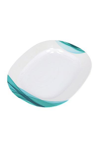 ROYALFORD 14" Melamine Ware Super Rays Oval Plate
