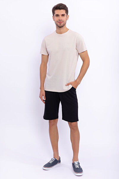 Arnetta Ανδρική βερμούδα Latte Slim Fit