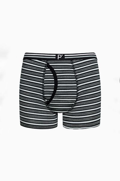 Penti 3-teilige mehrfarbige Boxershorts im schwarzen Design