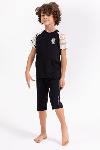 Rolypoly Men's Black Bermuda Suit