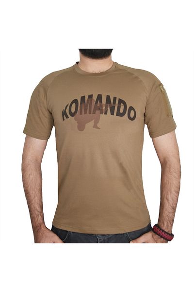 Wolftrap Tactical Wolftrap Commando Written Short Sleeve Printed Tactical T-Shirt Nano