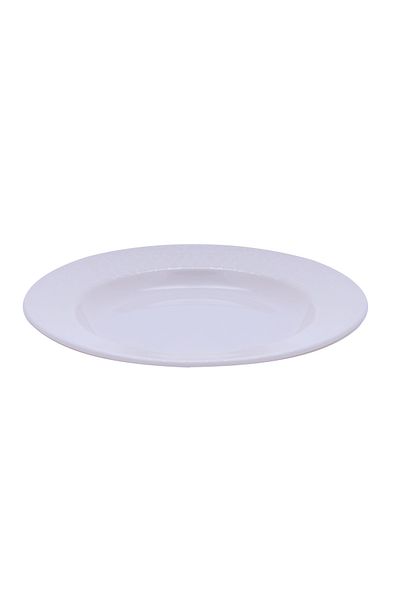 ROYALFORD RF4489 8" Melamine White Pearl Dinner