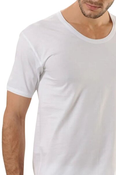 Eritqaa Modern Design with Crew Neck Single Jersey Fabric: Men's Undershirt w...