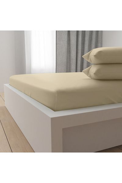 Hotel Linen Klub 350TC Cotton 3-Piece King Fitted Sheet Set - Luxury and Hotel Quality, Deep Pocket for a Perfect Fit