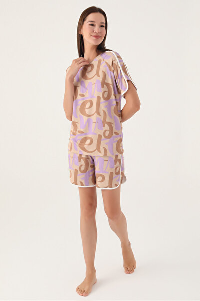 Arnetta Жіночий коричневий костюм з шортами