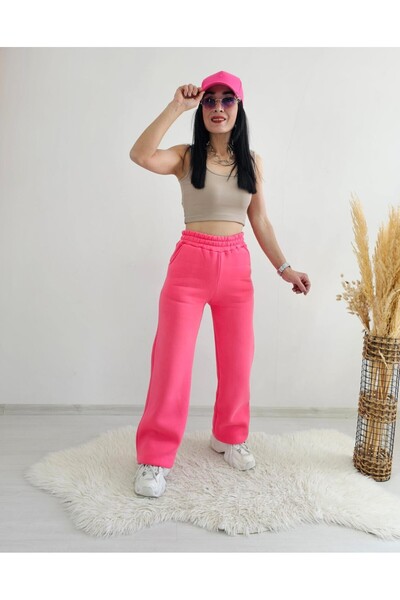 6 butik altı üstü butik Φούτερ Palazzo Pipe Leg 3 Thread Raised