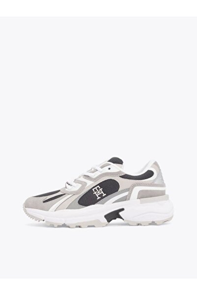 Tommy Hilfiger TH MODERN RUGGED RUNNER Kadın gri Sneaker FW0FW083850IM