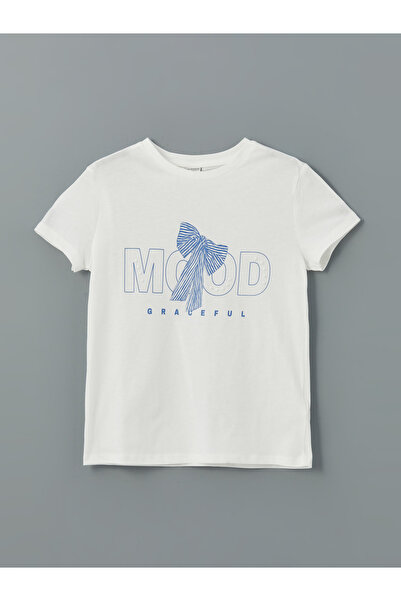 LC Waikiki Κοριτσίστικο T-Shirt με λαιμόκοψη