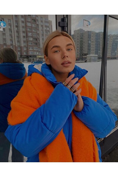 Goldmine Unisex Puffy ελαφρύ κασκόλ