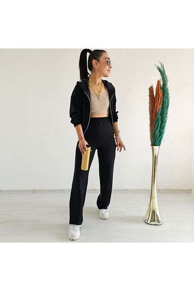 6 butik altı üstü butik Σετ αθλητικής φόρμας με φερμουάρ
