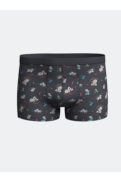 LC Waikiki Standard Fit Cotton Flexible Ανδρικό Boxer 3 τεμαχίων