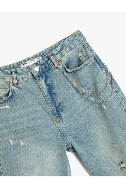 Koton Világos indigó női póló 5SAL40022MD