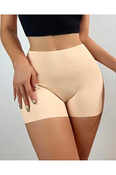 FİT WOMEN LAZER KESİM DİKİŞSİZ YÜKSEK BEL TOPARLAYICI ŞORT KORSE 4403