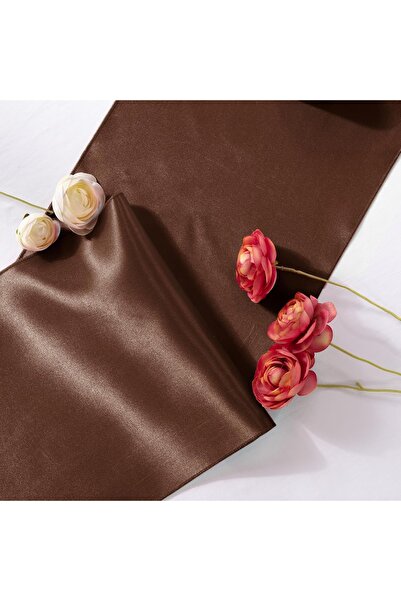 EVYA 40x140 cm Runner lucios 100% satin - Prezentare pentru o zi specială, serviciu american rezistent la pete