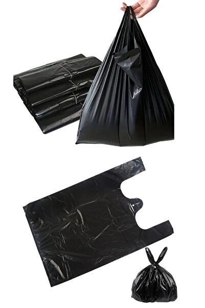 Özkan Ambalaj Temizlik 1 Kilogram 30x50 Cm Siyah Büyük Boy Market Manav Tekel Poşeti