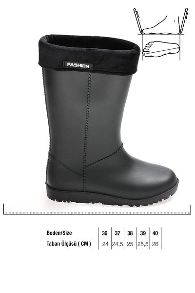 GEZER 00623 Women's Thermal Lined Waterproof Boots