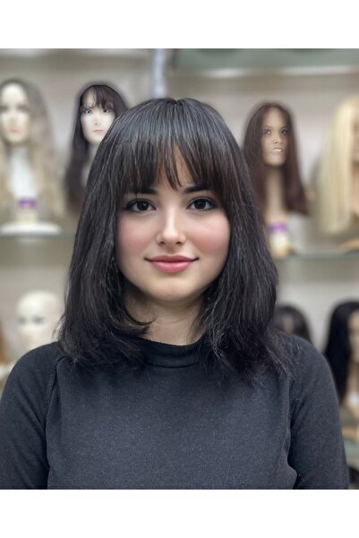 İsmet peruk İNSAN SAÇI KISA PERUK